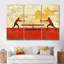 Ensemble de salon de ping-pong rouge et or-107190914-107190916