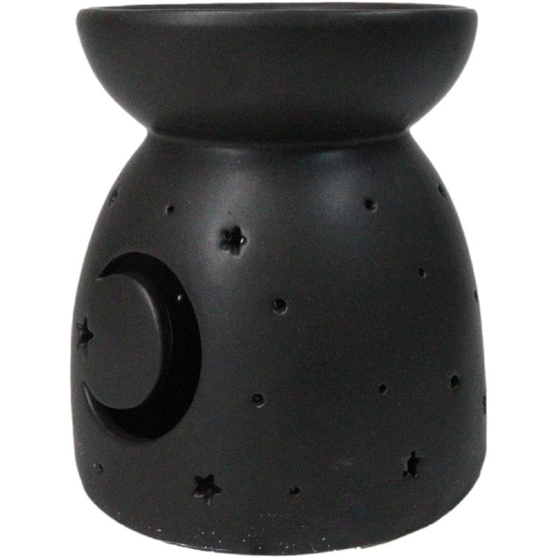 Chauffe-bougie en céramique Wicca Crescent Moon