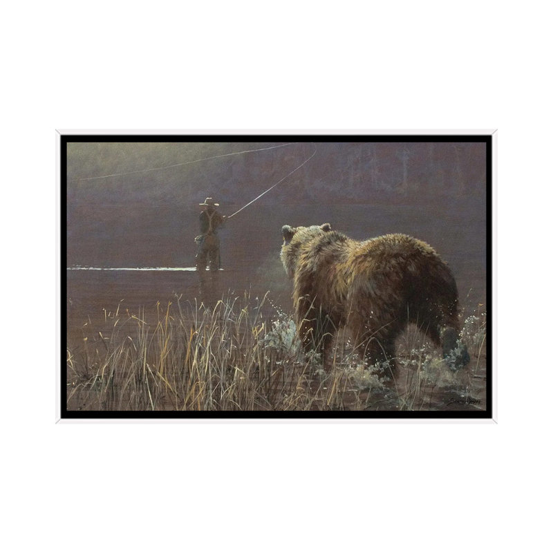 Final Cast - Framed Wall Art Print, 18" H x 26" W, Framed Print without Mat, White