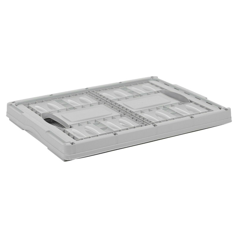 Rebrilliant Plastic Decorative Bin, Grey