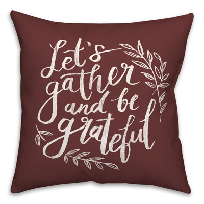  Polyester Indoor/Outdoor Throw Pillow