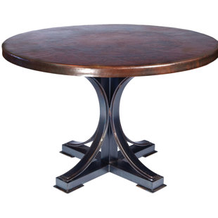 Winston Round Metal Dining Table