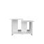 Table basse de 23,6 po avec tablette ouverte, espace de rangement pour bureau personnel-1465704139