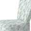 Chaise rembourrée moderne - notes vertes abstraites de la chaise d'appoint verte-709937367