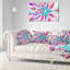 Coussin décoratif "Dancing Flower Petals"-30735255