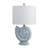 Resin Shell Table Lamp With Shade-1253211689