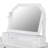 Laneah Makeup Vanity Desk with Adjustable Mirror, Drawers & Stool