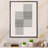 «Minimal Geometric Compostions of Elementary Forms XIX», reproduction sur toile-55230066-55230063