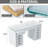 Paten Makeup Vanity HD Glass Top Built-in LED Light Strips Large 13 Drawers Diamond Handles USB and Type-C-180762968