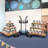 3 Tier Wooden Retail Display Shelves, Portable Display Rack For Retail Counter Top Craft Shows Tradeshows, 3 Step Corner Tiered Table Display Tower Stand For Cupcake Jewellery Display