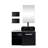 Byford Free Standing Wall Mounted 1 Single Vanity Bathroom Vanity With Top with Mirror-100234160-100234158