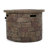 Leopold Stone Propane Smokeless Fire Pit Table with Hidden Fuel Tank