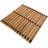 Cirota Teak Non-Slip Shower Mat