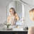 Arched Vanity/Bathroom Mirror with Aluminum Frame & Shatterproof Glass-1293149199