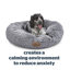 Silentnight Calming Plush Donut Pet Bed-55843483-93676162