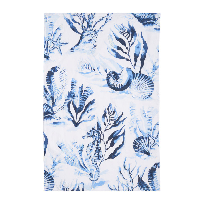 Midnight Lagoon Dishtowel