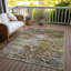 Tapis intérieur / extérieur brun lavable à la machine Xhevrie-1823384855