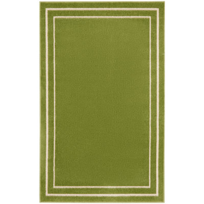 Nourison Essentials Green Ivory Indoor/Outdoor Area Rug