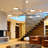 Torino 39-in Linear Pendant Height Adjustable ETL Certified LED Chandelier, 6 Rotating LED Disks