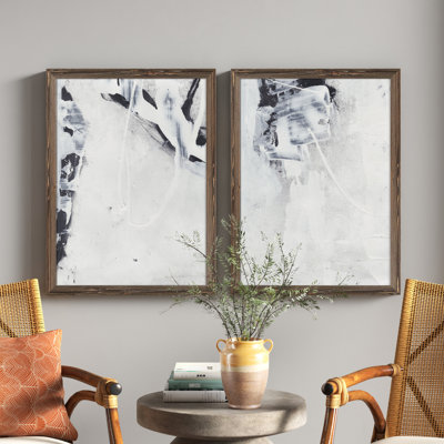 'Fire and Ice I' by Vincent Van Gogh - 2 Piece Picture Frame Painting Print Set