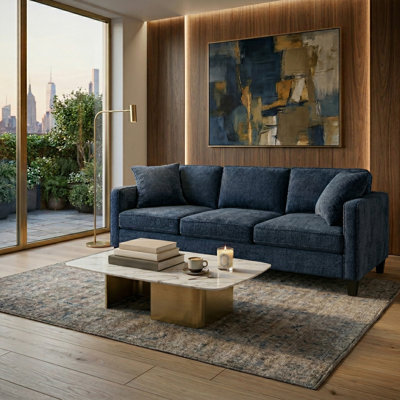 Taylyn Chenille 3 Seat Sofa
