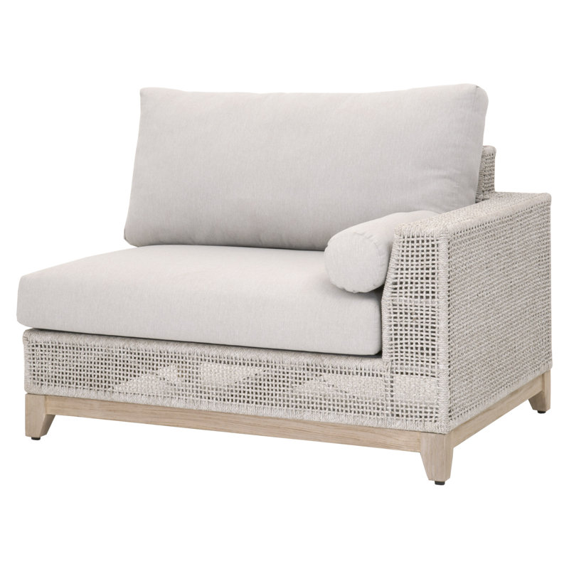 45'' Wide Aluminum Patio Sectional with Cushions