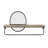 Metal Flat Mirror with Shelves-1727019371