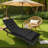 Thickened Outdoor Chaise Lounge Chair Cushion, Soft Memory Foam Filled-1503140832