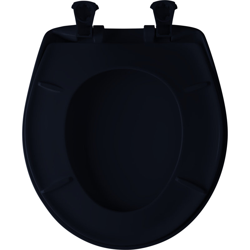 Round Toilet Seat and Lid, Navy