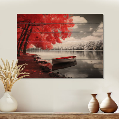 " Red Lake Dockside Serenity "