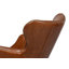 Fauteuil de direction en cuir véritable McKellen-584678488