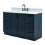 ARIEL Kelly 55 Single Sink Bathroom Vanity with Italian Carrara Marble Top-1590883251-1548556467