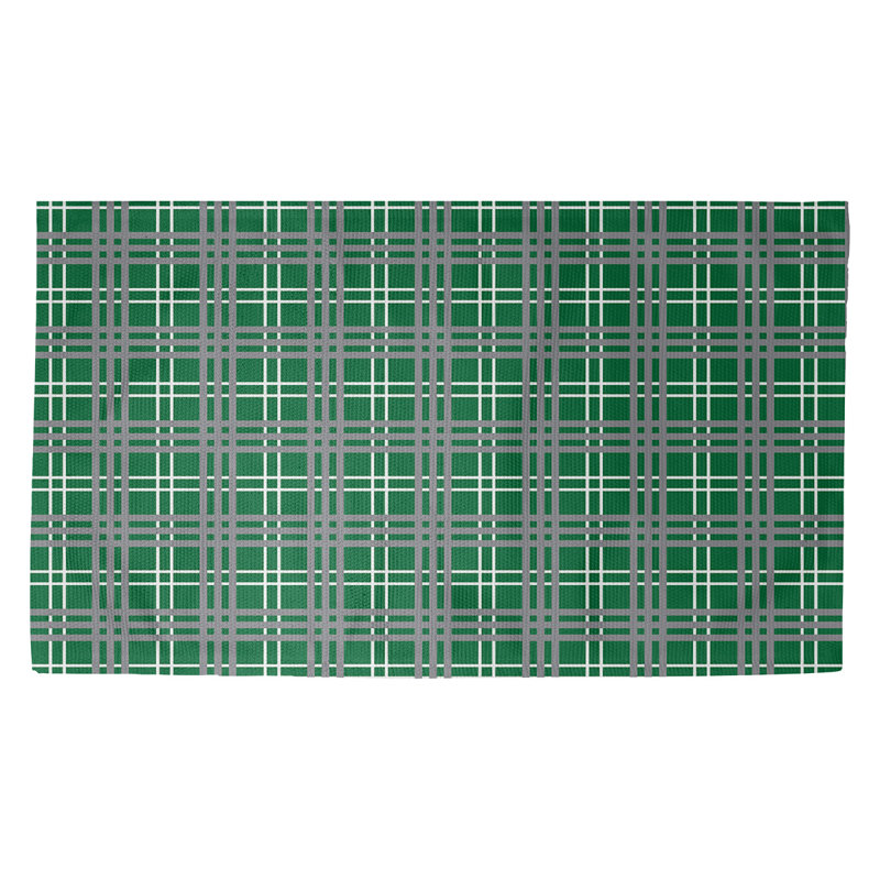 Plaid Indoor Rug, Rectangle 3' x 5'