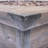 Outdoor Patio Square Gas Burning Concrete Fire Pit Wood Pattern - 40,000 BTU (Tank Inside)