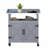 Sleek Contemporary Wooden Patio Outdoor Storage Cabinet, Minimalist All-Weather Backyard Storage Unit for Outdoor Garden Organization