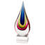 Murano Essence Mouth Blown Teardrop Sculpture-587267218