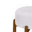 Tabouret de bar en bois rembourré, ensemble de 2-1380251559