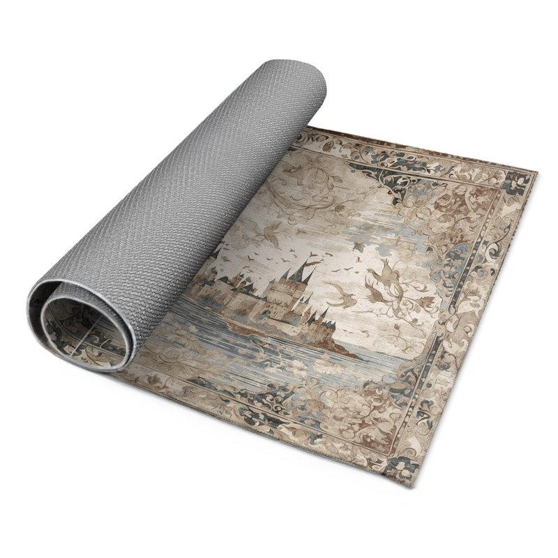 Tapis intérieur et extérieur Highland Keep, Rectangle 4pi x 6 pi