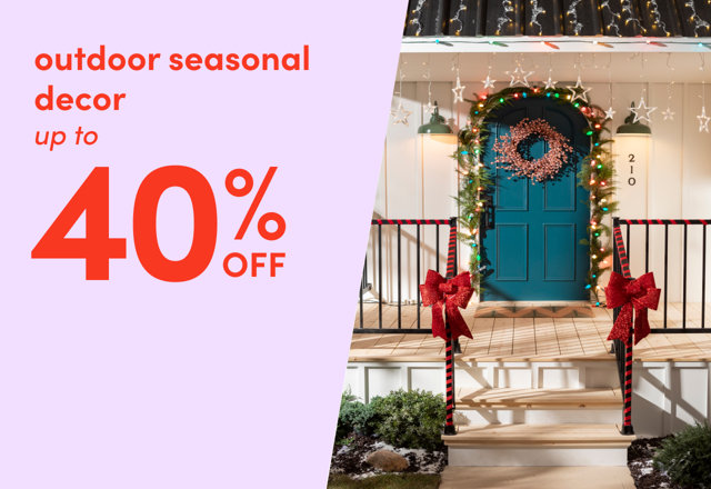outdoor seasonal decor deals