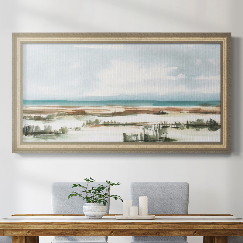 Coastal Wetlands - Reproduction de photo sur toile, H 25 po x l 45 po x P 0,8 po