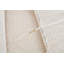 Canapé modulaire incurvé de luxe de 132 po, canapé confortable de style minimaliste pour appartement de salon, méridienne modulaire en L, beige clair, W2664S00116