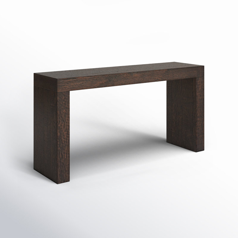 Adams Console Table Rustic Brown, Brown