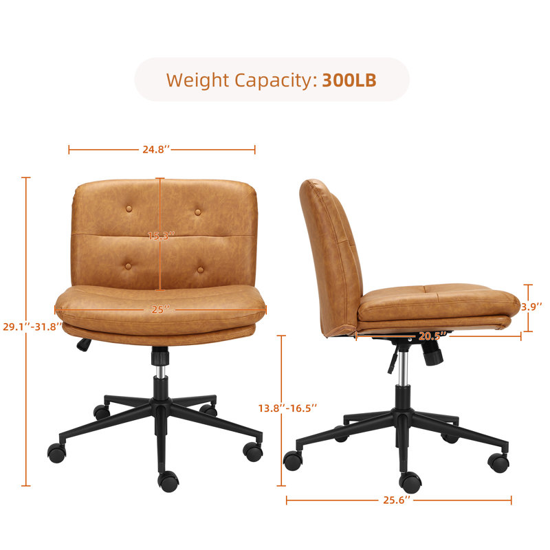 Ebern Designs Gaming Chair, Brown