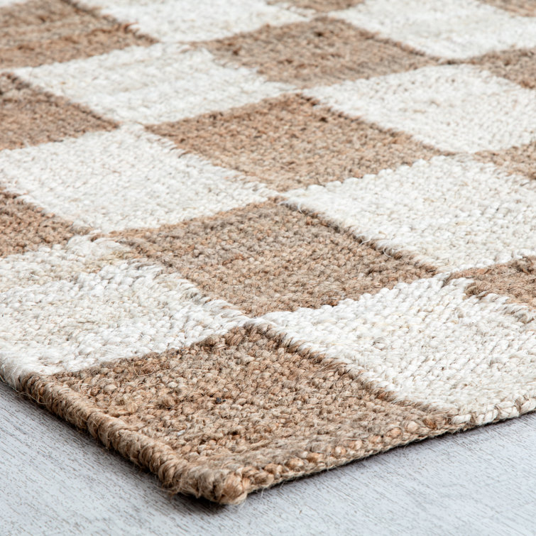 Checker Jute Doormat