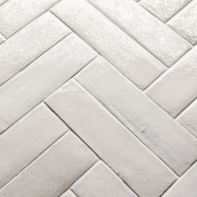 Laurent | 2"x8" Porcelain Wall Tile, White