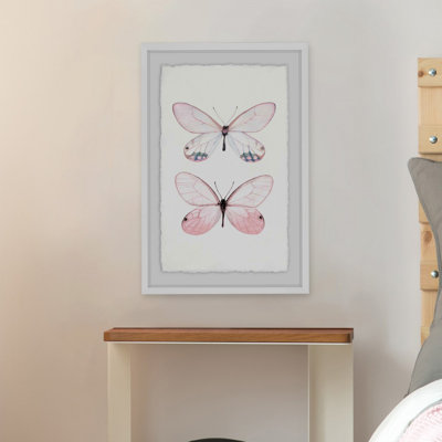 Pink Pair - Single Picture Frame Print