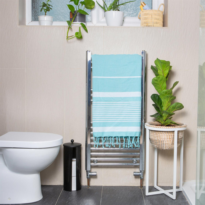Nicola Spring - Deluxe Cotton Turkish Bath Towels, Teal