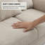 2 Seater Corduroy Sofa-1671396545