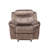 Two Tone Chocolate Velvet 3PCS Recliner Living Room Set