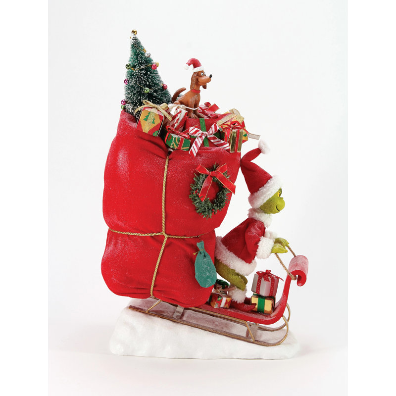 Figurine possible de Dr Seuss, un très joyeux Grinchmas Grinch